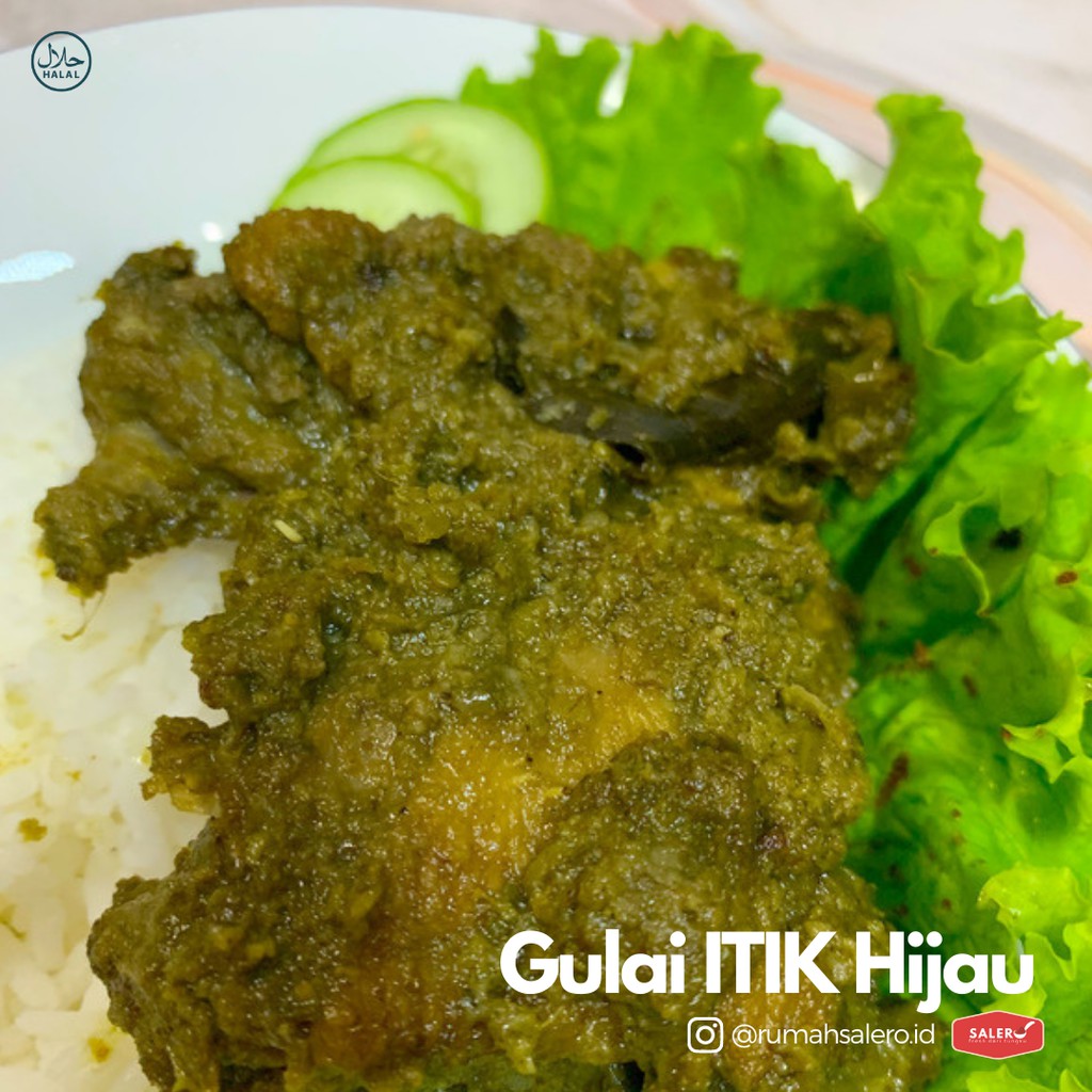 

GULAI ITIK HIJAU