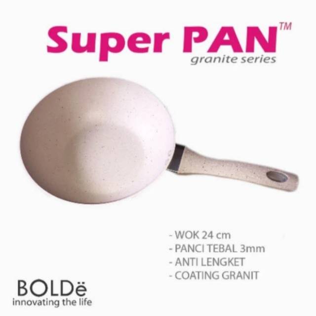 BOLDE wok pan 24cm