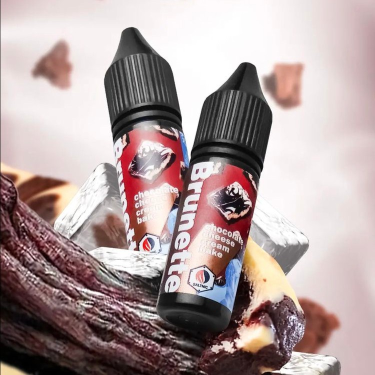 Brunette Salt Nic Chocolate Cheese Cream Bake 25MG 15ML Liquid Salt