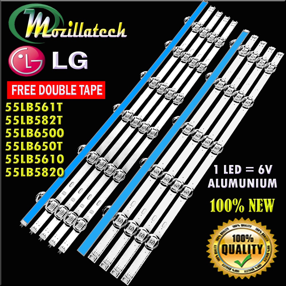 LED BACKLIGHT TV LED LG 55LB561T 55LB582T 55LB5820 55LB550A 55LF550A 55LB6500 55LB6520 BACKLIGHT LG 55LB 55LF