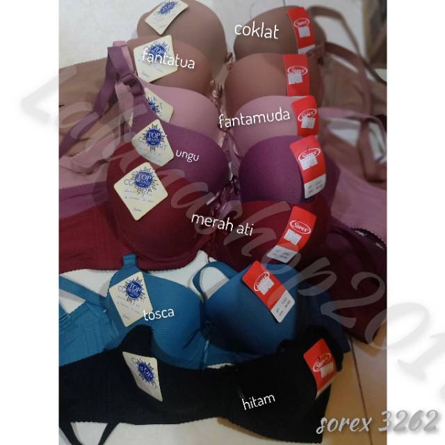 Bra Sorex 3262 uk. 36-42 kawat, Extra confort cup C kait 3