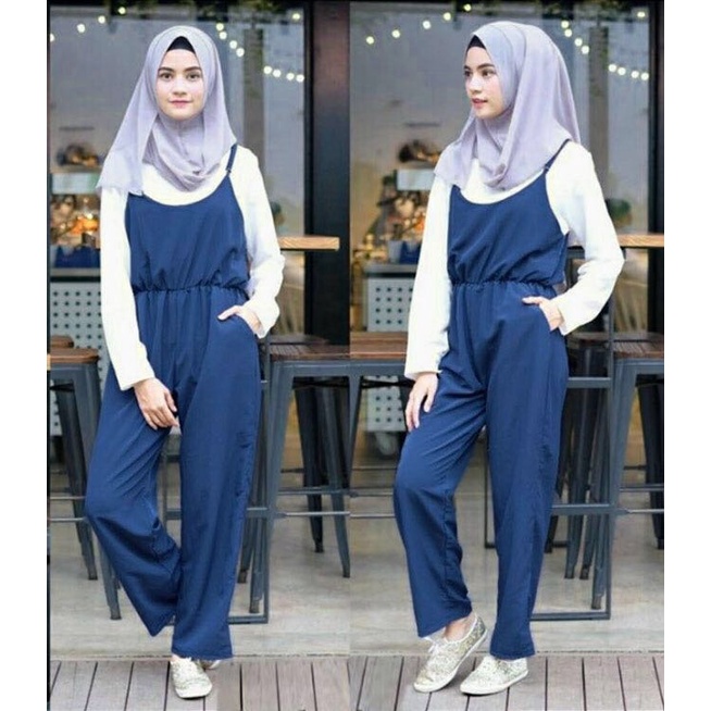 FEMMESHOPA-JUMPSUIT WANITA-FN Set JUMPSUIT Eliana