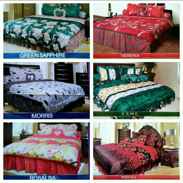 Bed cover california ukuran 180×200