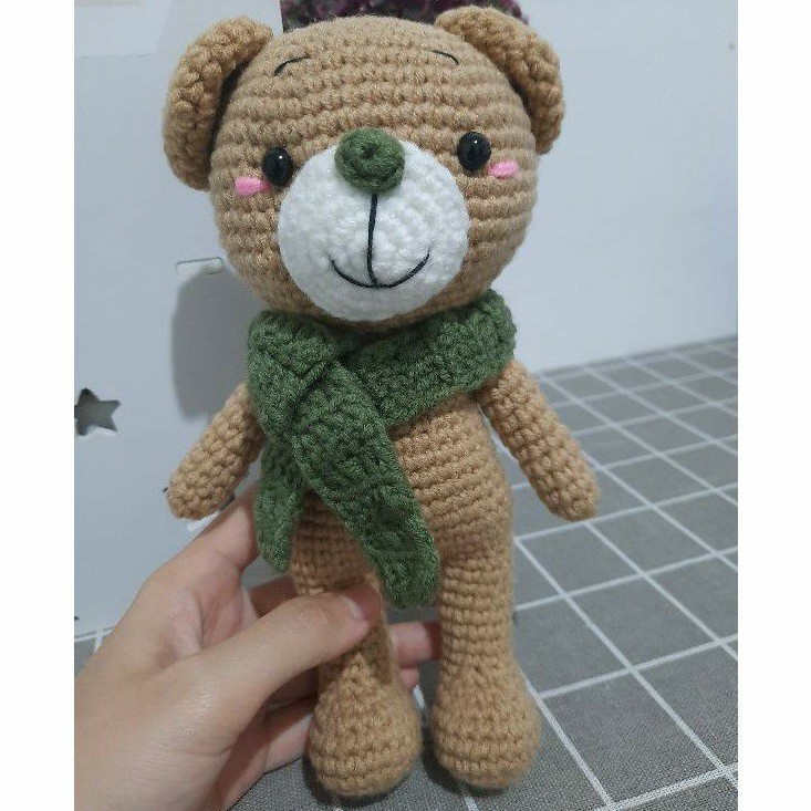 boneka rajut beruang /amigurumi