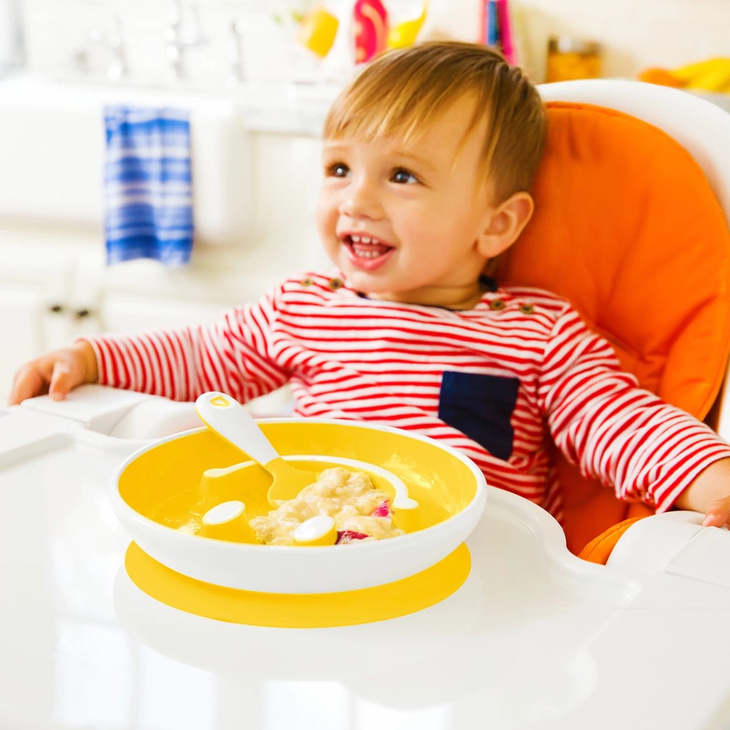 Munchkin Smile n scoop suction plate