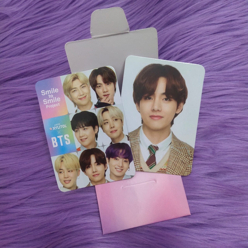 OFFICIAL Photocard Xylitol BTS / PC BTS Xylitol / Sticker Xylitol BTS / Merchandise Xylitol Official