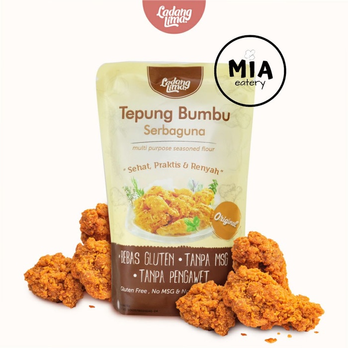 

TERBARU Tepung Bumbu Serbaguna Ladang Lima Gluten Free
