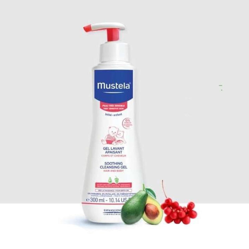 Mustela Soothing Cleansing Gel / Sabun Mandi Bayi - 300 ml