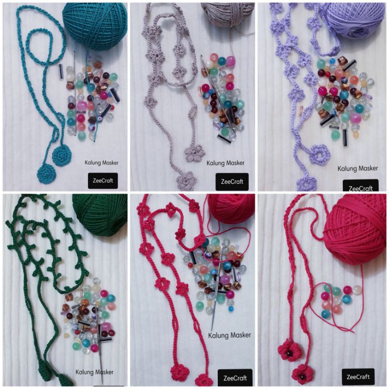 KALUNG MASKER/KONEKTOR/PENGAIT  RAJUT