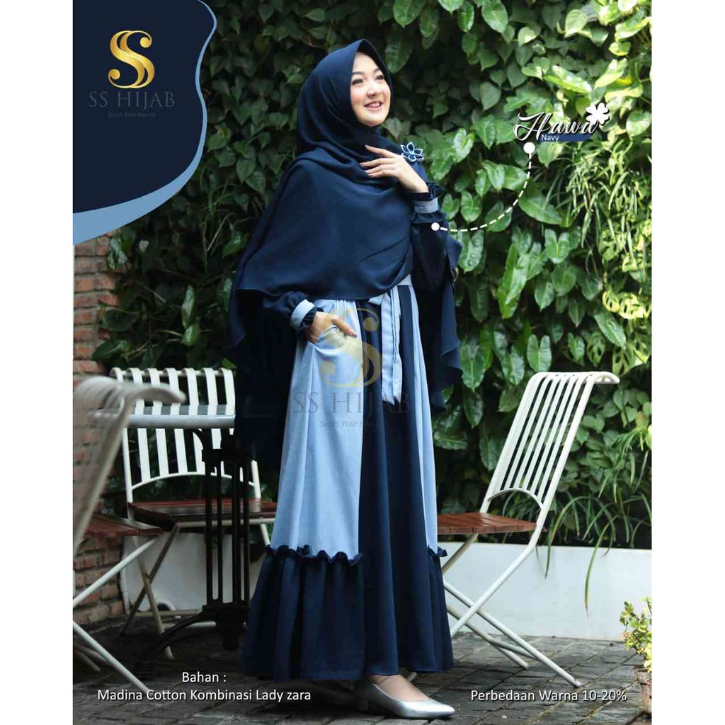 Gamis Set Hawa By SS Hijab