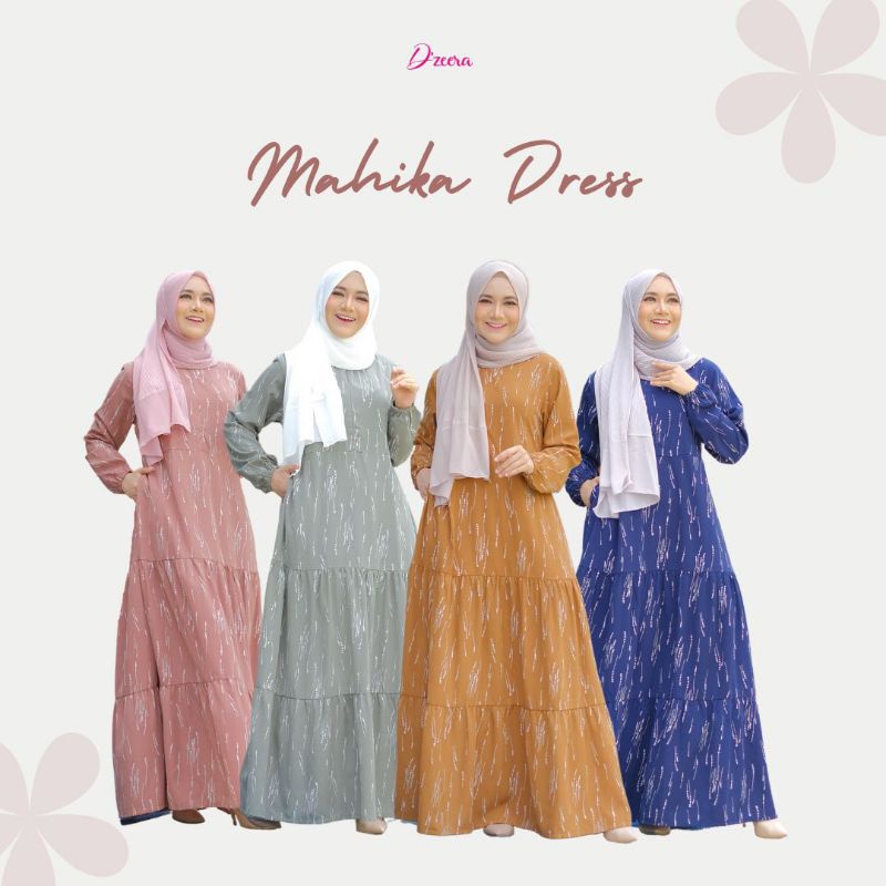 Gamis Mahika by Dzeera - Gamis Daily (FREE SCHRUNCIE)