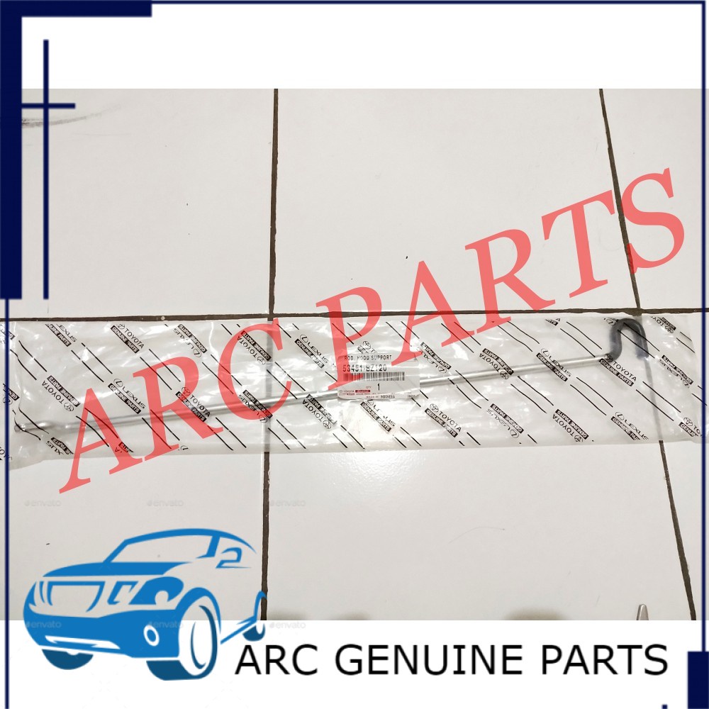 tiang tongkat besi penyangga kap mesin avanza xenia 2016 2017 2018 2019 original gress baru