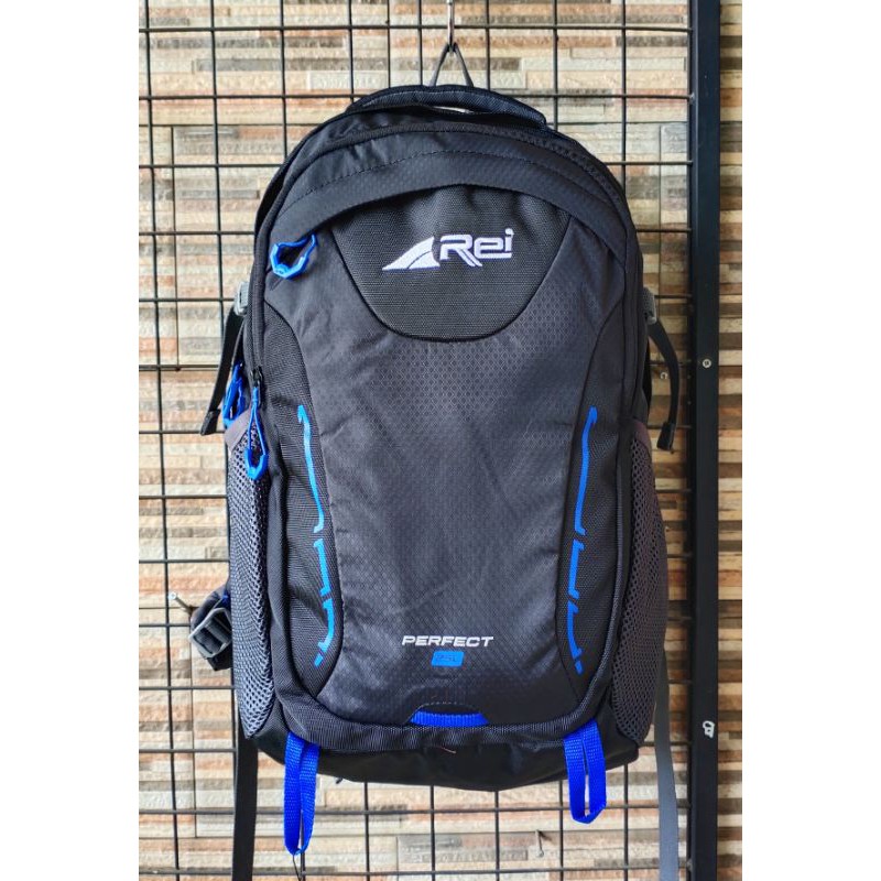 Tas Ransel Pria Rei Perfect 25L Original 100%+Raincover