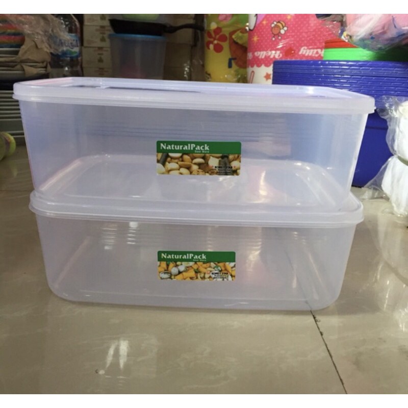 Kotak Penyimpanan Natural Pack 3500 ml