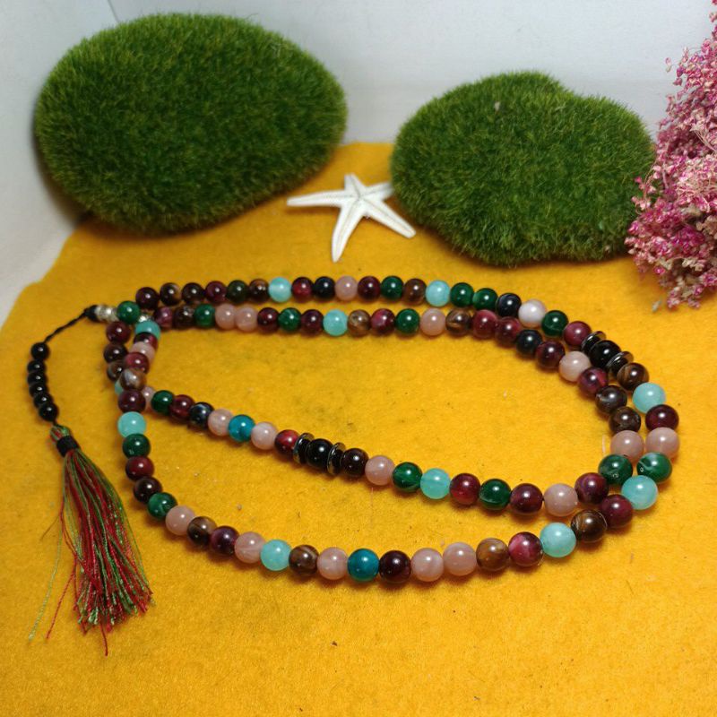 Tasbih 99 batu kombinasi