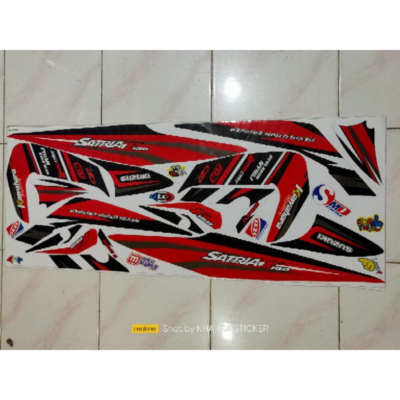 striping satria Fu barong variasi