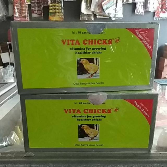 vitachicks vita chicks vitachick vitacik 5 gram 1 DUS isi 40 sachet