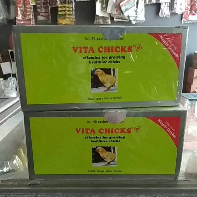 vitachicks vita chicks vitachick vitacik 5 gram 1 DUS isi 40 sachet