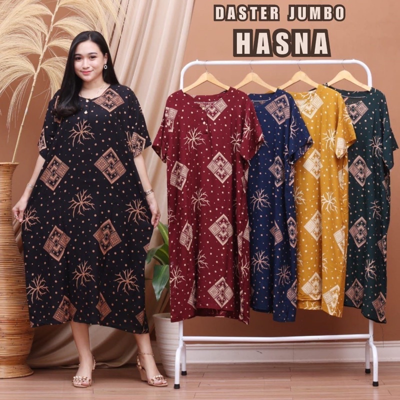 DJ Daster Jumbo Awan Baju Tidur Daster Dress Viral Pekalongan Batik Best Seller-DJ CABUT HASNA