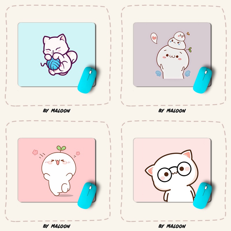 Mouse Pad Mousepad Cute Character Karakter Lucu 4