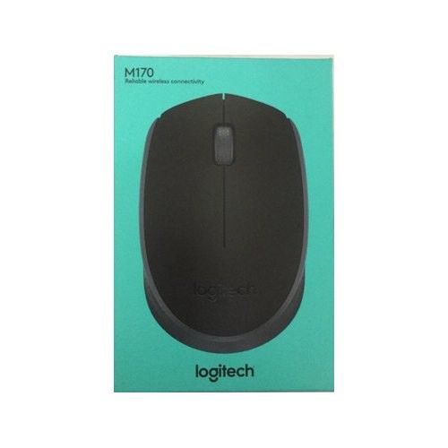 Logitech Wireless USB Mouse - M170 - Black