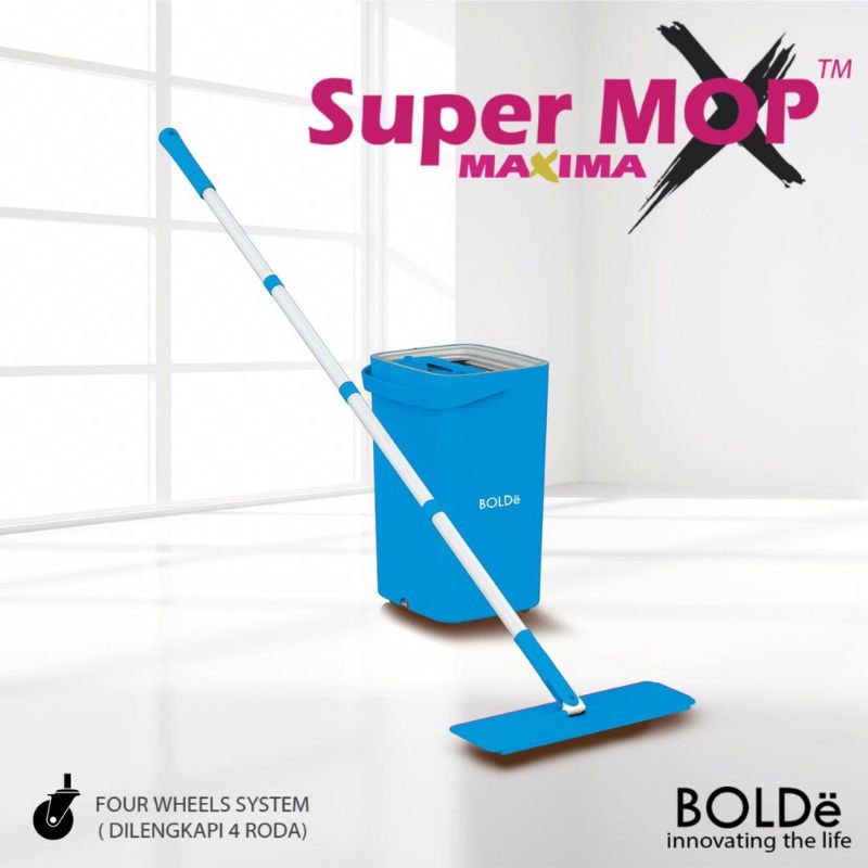 Alat Pengepel Lantai / Bolde Super Mop Maxima