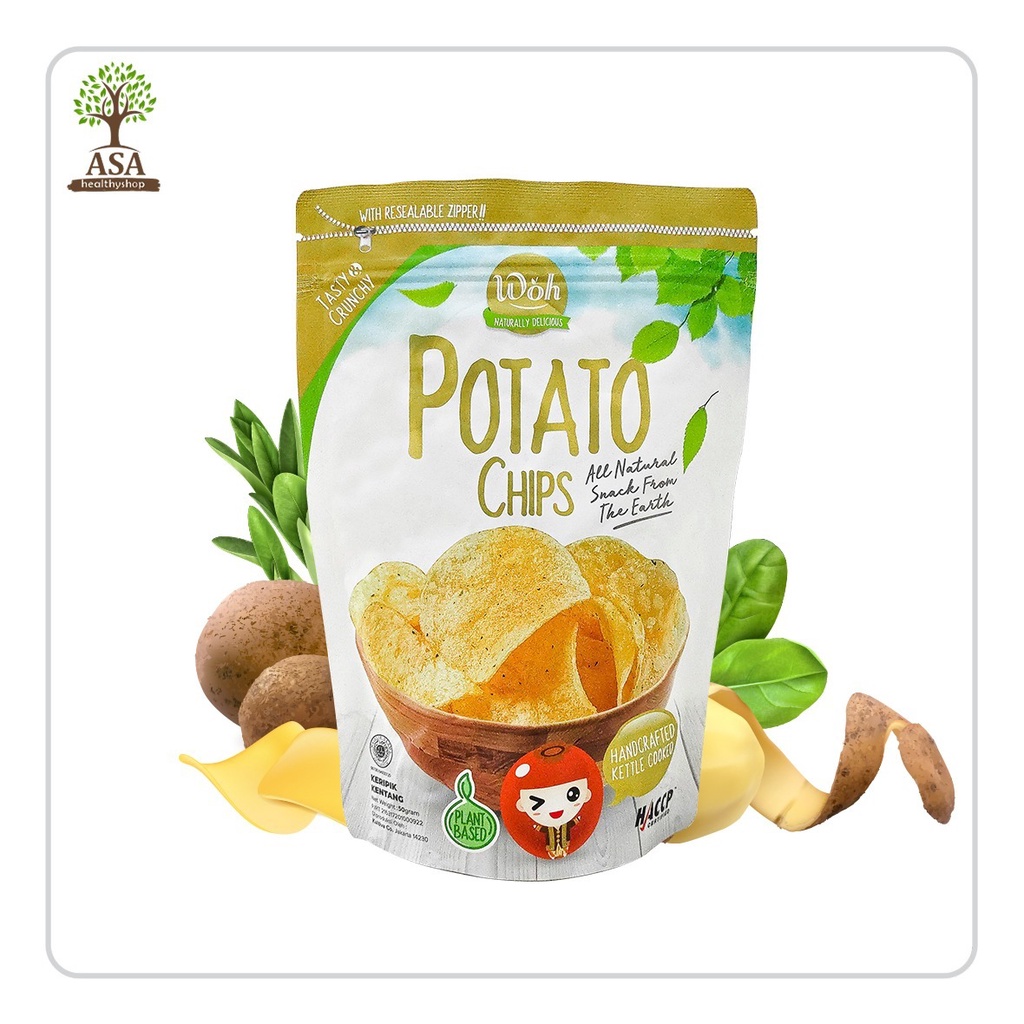 WOH Potato Chips 50 gram