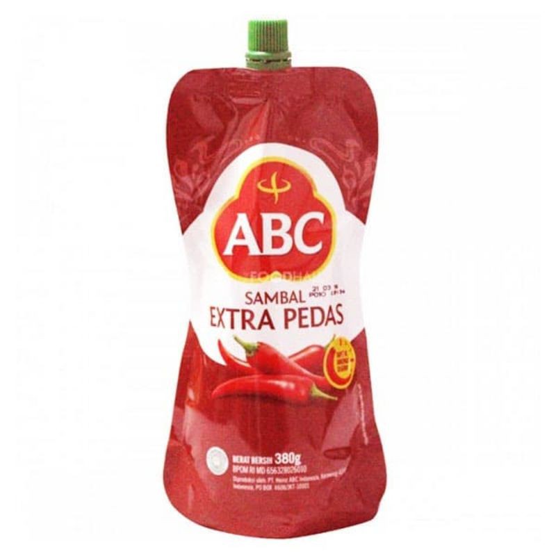 

Sambal ABC Extra Pedas pouch 380 gram