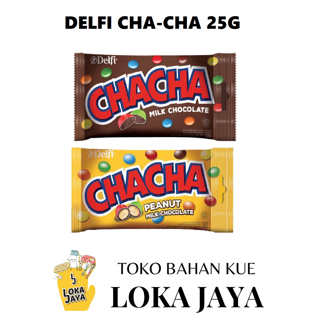 

DELFI CHACHA BULAT PEANUT MILK COKLAT & MILK COKLAT 25GR & 50GR