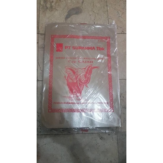 

[COD] Kertas Nasi Coklat merk gajah uk 28 cm x 40 cm isi 250 [COD]