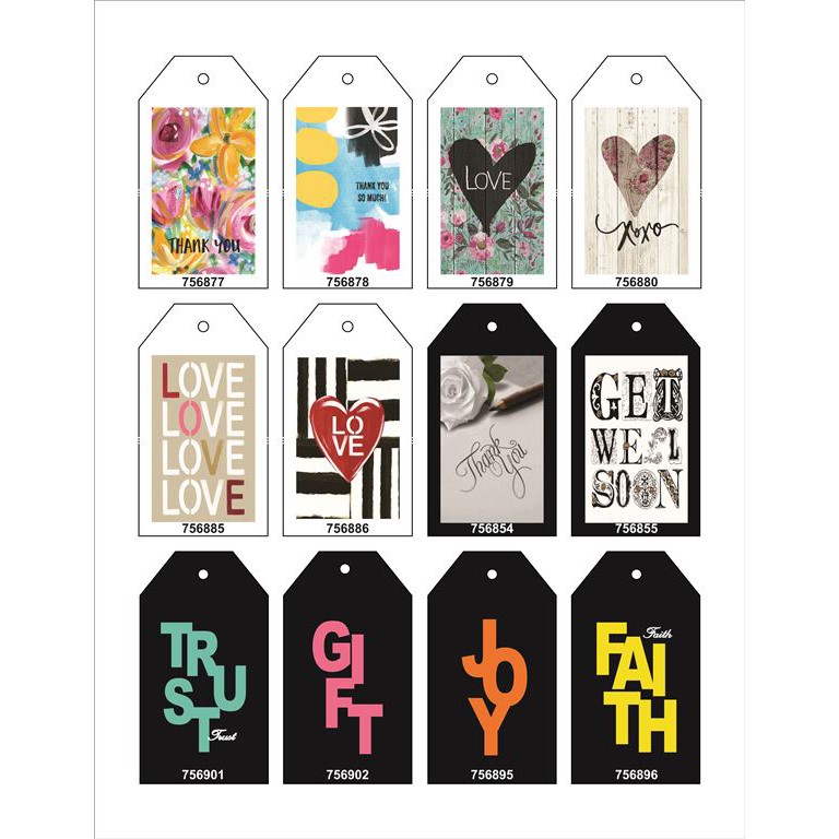 

Gift Tag / Hang Tag / Kartu Mini / Label Tag - Seri D