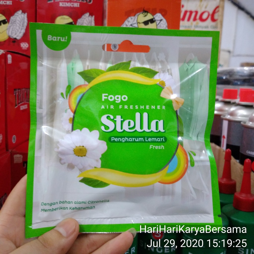 Stella Fogo Pengharum Lemari Fresh 30gr