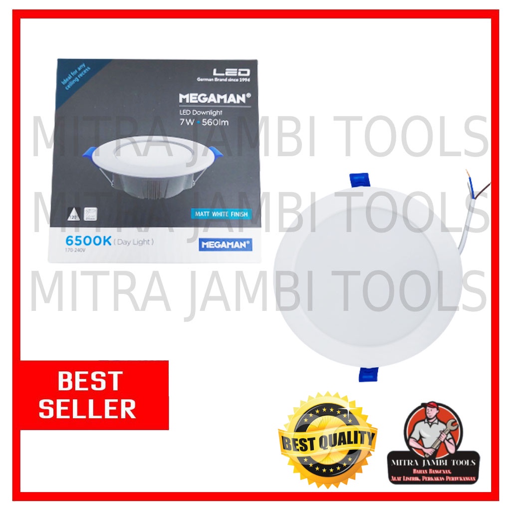 LAMPU DOWNLIGHT MEGAMAN 7 WATT