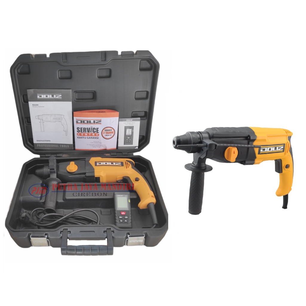 Doliz BA280 Mesin Bor Beton Rotary Hammer 800 Watt