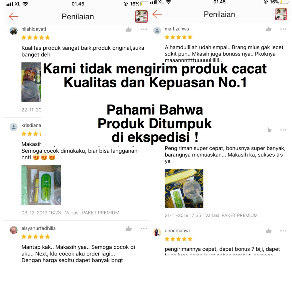 TERLARIS PAKET PREMIUM MASKER SPIRULINA BANYAK BONUSNYA