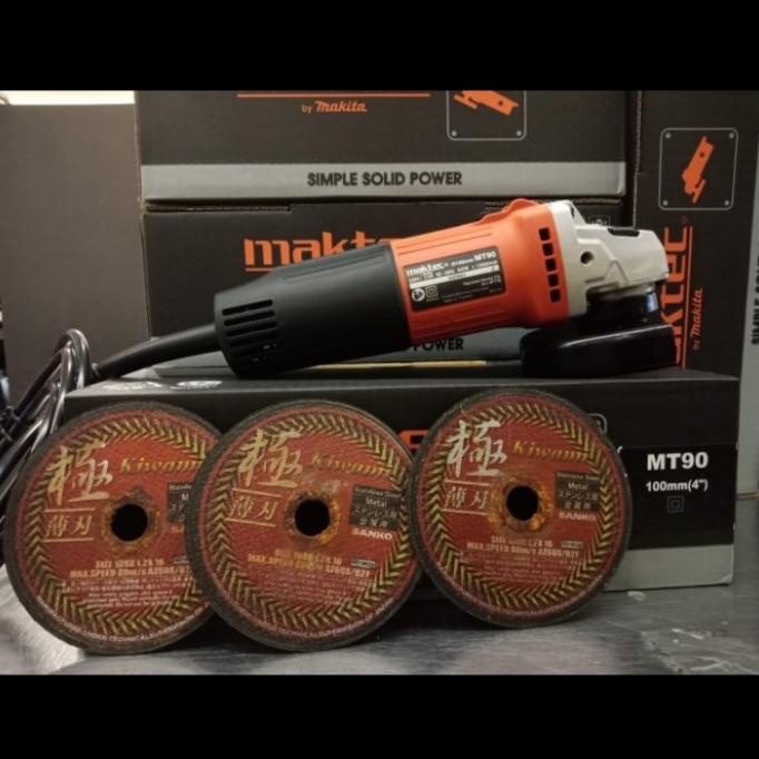 Mesin Gurinda Tangan Maktec MT 90 / Gurinda Tangan Maktec 4" MT90