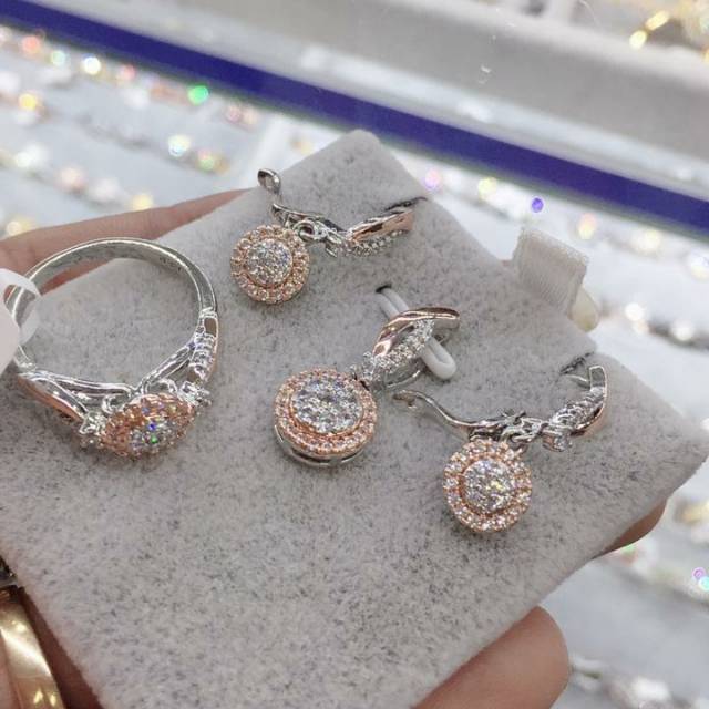 1 Set Perhiasan Kekinian Import Bangkok