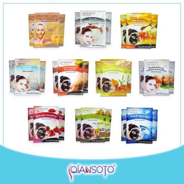 [ HARGA PERBOX ] QIANSOTO MASKER / MASKER QIANSOTO