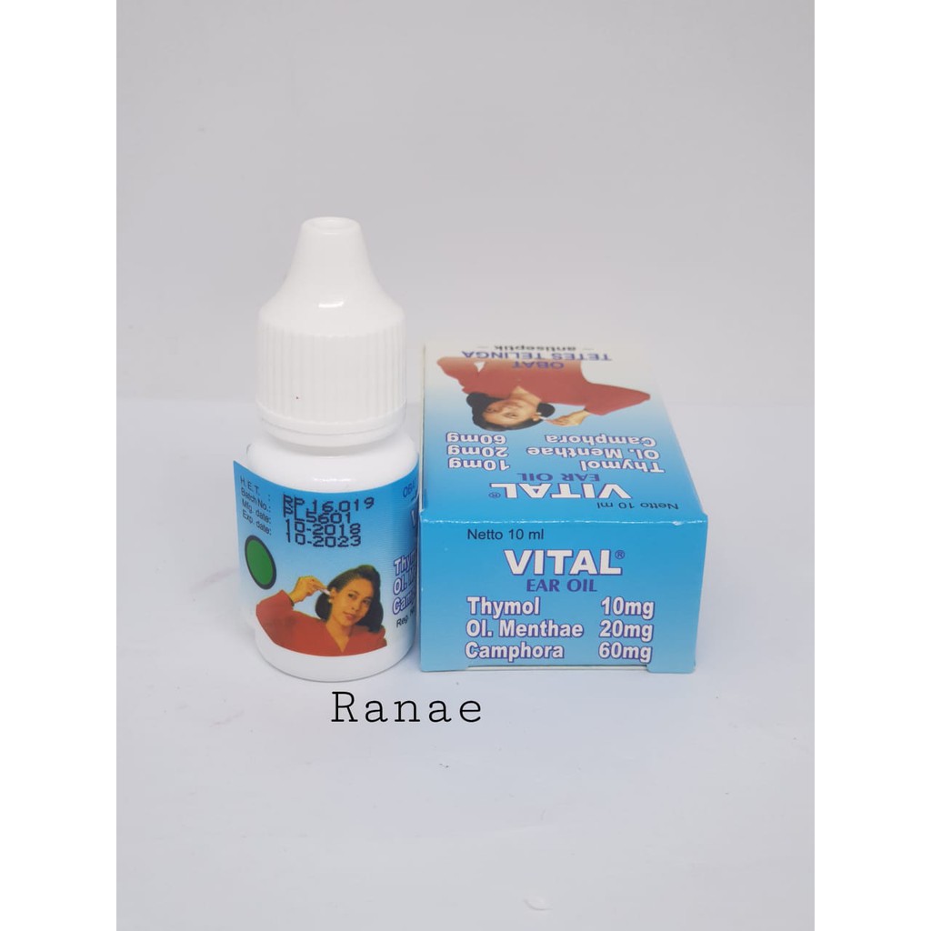 Vital Ear Oil - Obat Tetes Telinga