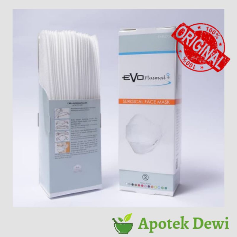 MASKER EVO PLUSMED perbox isi 25 pcs