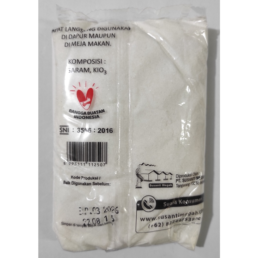 Garam Dapur Cap Kapal 250 Gr