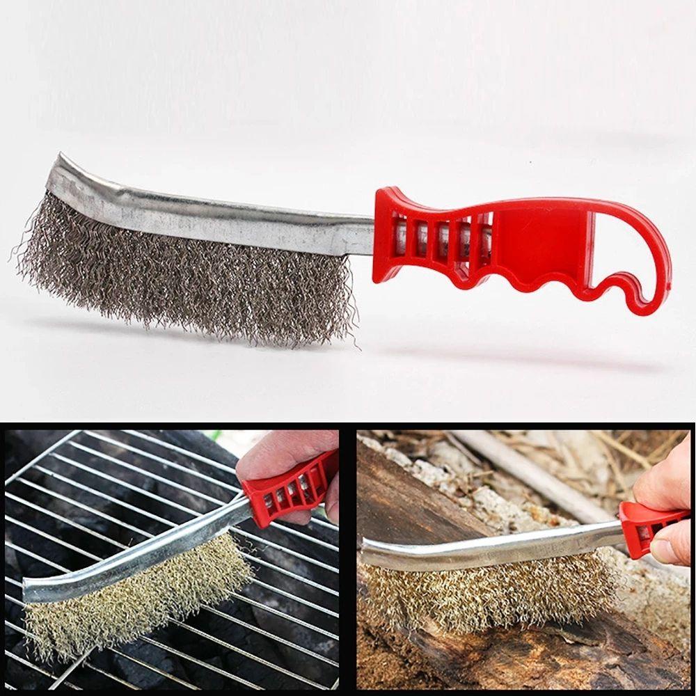 [Elegan] Grill cleaner Portable Dekontaminasi Penghilang Karat Deburring Cleaning tools