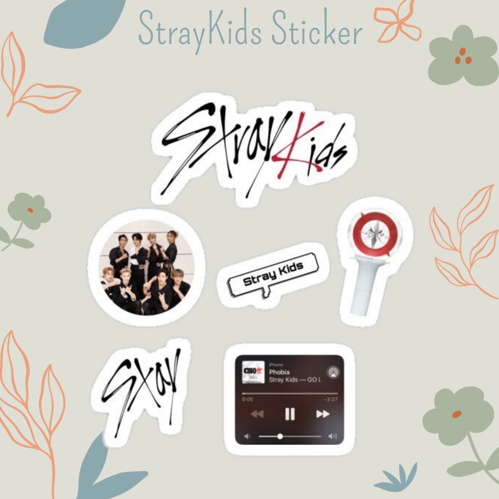 Straykids Sticker | Cetak Kpop Sticker