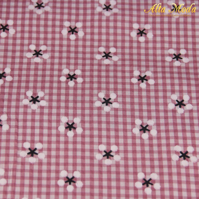 

Alta Moda Cotton Pink Motif Snow (1M)