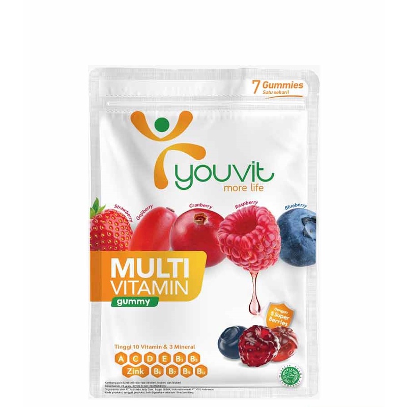 

Gramedia Kediri - YOUVIT MULTIVITAMIN GUM DEWASA