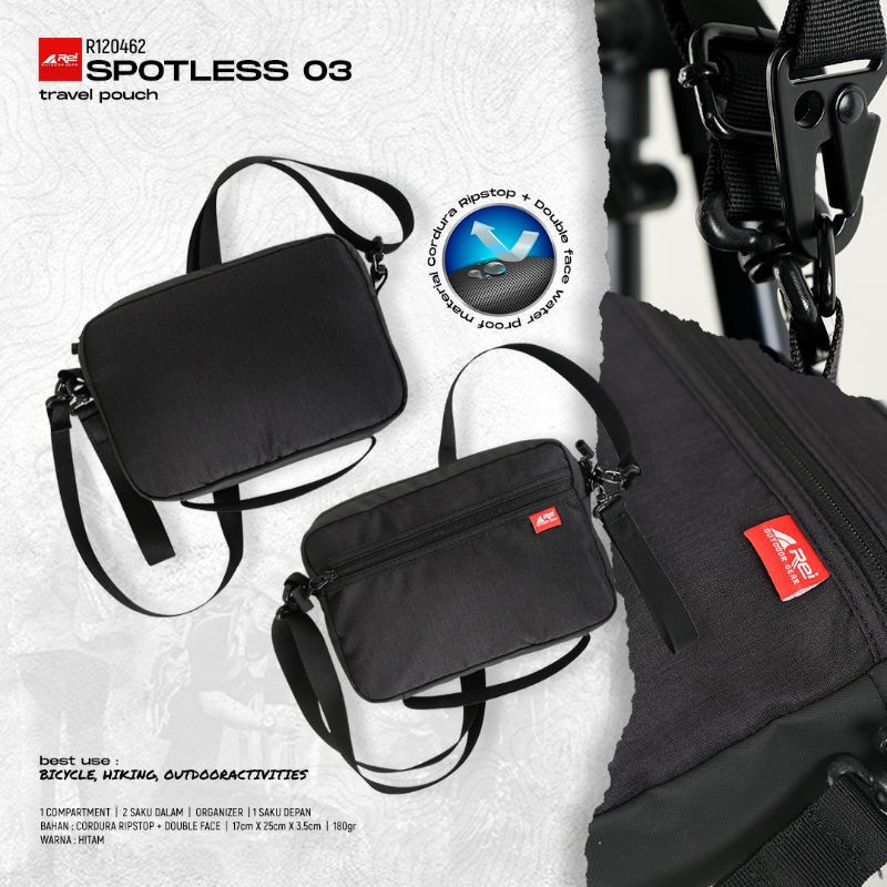 TRAVEL PAUCH REI SPOTLESS 03,Tas Selempang/clutch