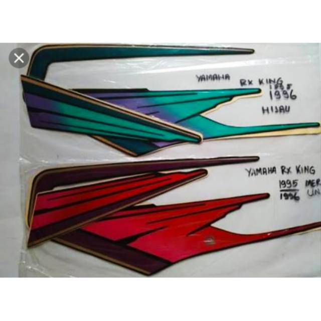 Stiker striping lis body rx king 95 96
