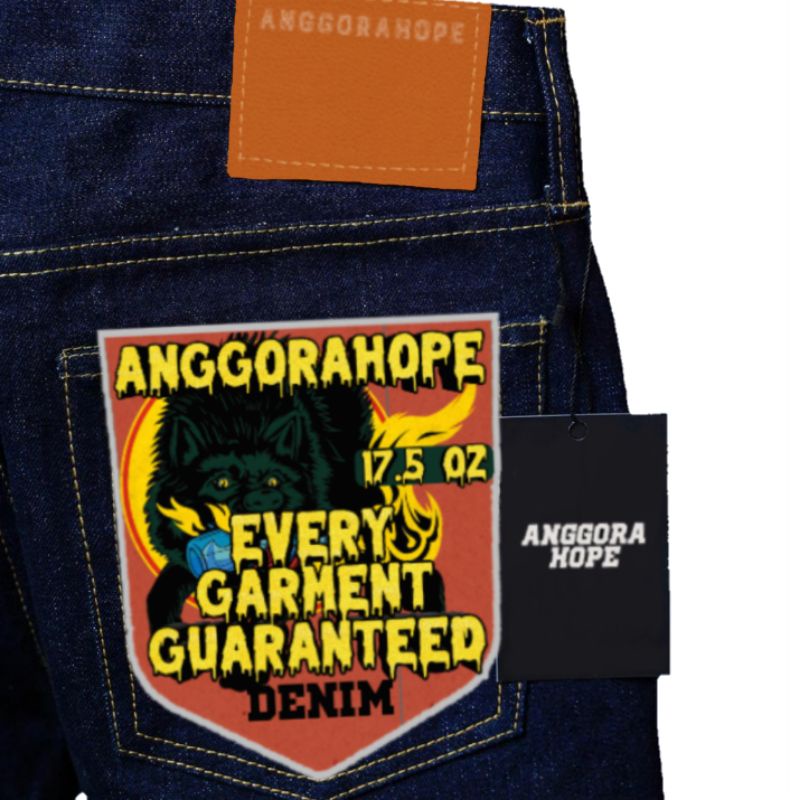 ANGGORAHOPE SELVEDGE DENIM 17.5 OZ