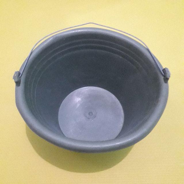 Ember Plastik Hijau | Ember Cor Anti Pecah | Ember Bangunan Kecil