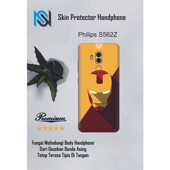 2pcs Garskin HP Philips S562Z Motif SX - Custom motif via chat